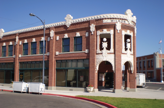 Historic Wilson Theatre in Rupert, Idaho